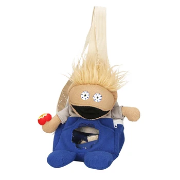 

Funny Treasure Pearl Chuck Check Kun Boy Both Shoulders Package Personality Doll Student Girl Mini- Multipurpose Packet Tide