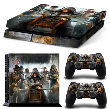 

Fashionable design for PS4 console and two controller covers wholesale price skin sticker for PS4 #TN-PS4-1707