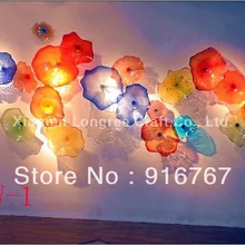 LRW061-Free абстрактный Декор отеля муранское стекло настенная тарелка