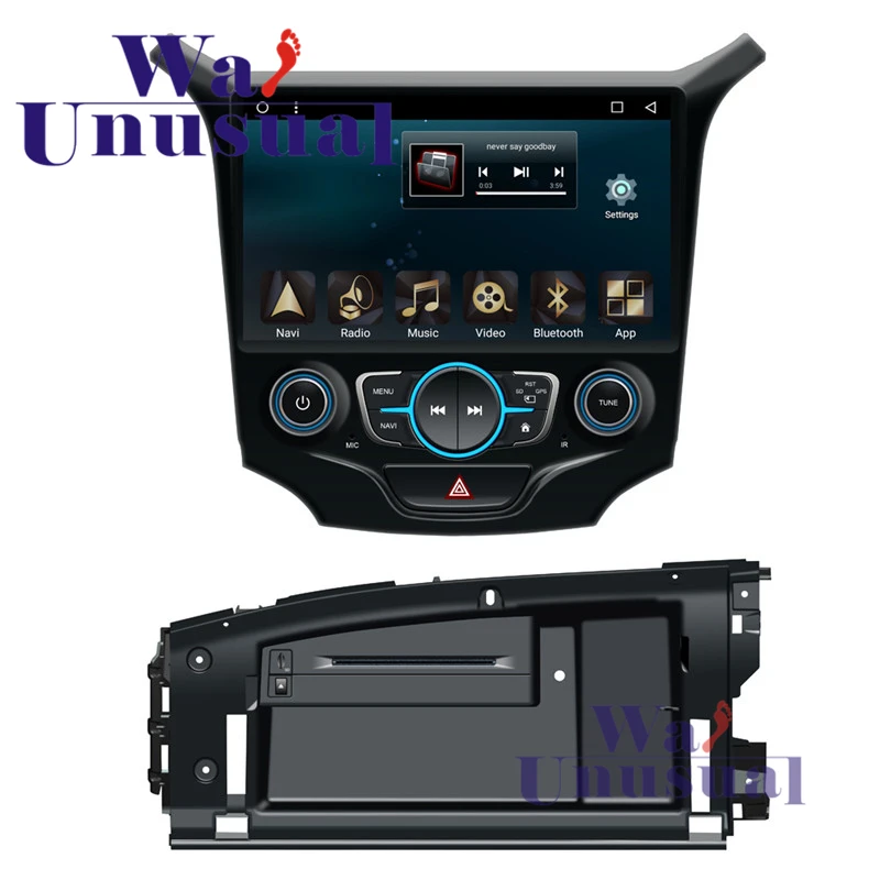 Flash Deal Autoradio Octa Core 9" Android 8.1 Car GPS Navigation Radio Multimedia Player For Chevrolet CRUZE 2015 Stereo With BT WIFI  Maps 25