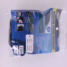 Профессиональный простой черный 2 шт. Регулируемый автомобильный оконный Солнцезащитный козырек от УФ-излучения 2 размера L XL