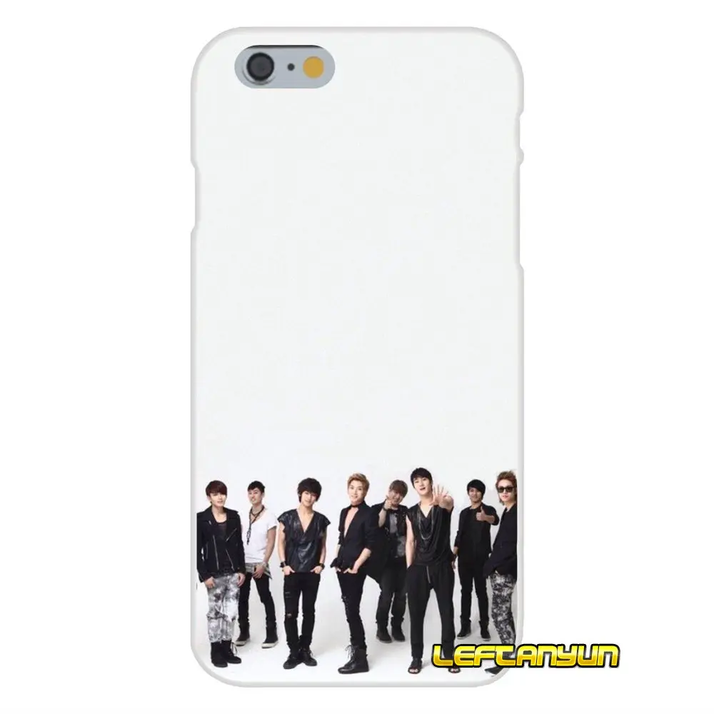 Супер Junior kpop аксессуары для мальчиков чехлы телефонов Samsung Galaxy S3 S4 S5 MINI S6 S7 edge S8 S9