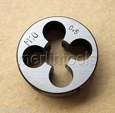 

10mm x .5 Metric Right hand Die M10 x 0.5mm Pitch