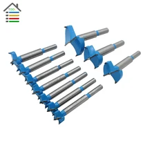 Forstner Tips Hinge Boring Drill Bit Set Carpentry Wood Window Hole Cutter Auger Wooden Drilling Dia 15 16 20 22 25 30 32 50mm