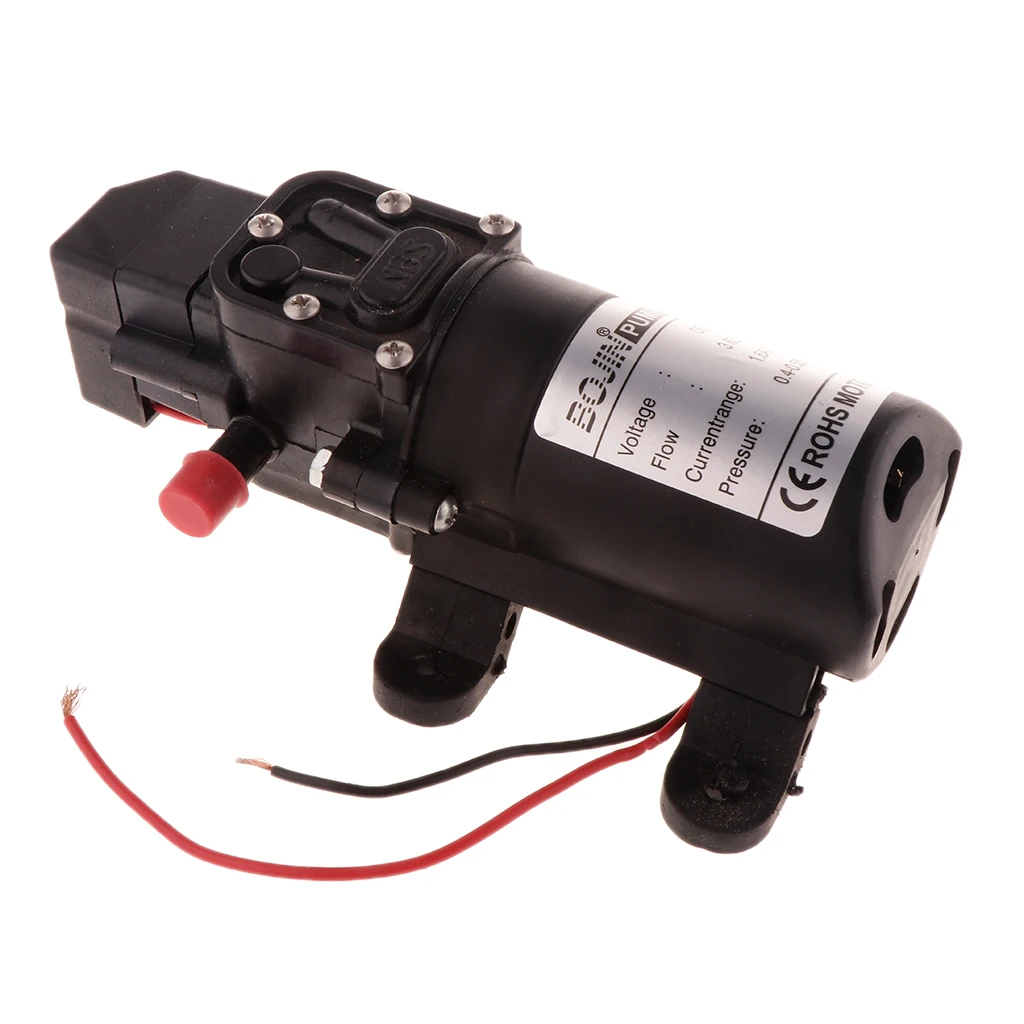 12-24V High Pressure 3.6L/min Water Pump Car Boat Wash Spray Transfer Pump Utility Pumps for Water Purification Treatment	