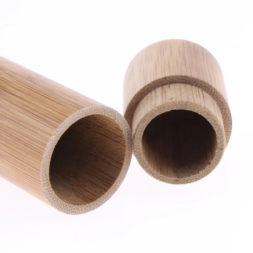 Портативный из натурального бамбука, деревянный зубная щётка случае зуб кисточки защиты держатель Box, Бамбуковая Крышка для предотвращения роста бактерий