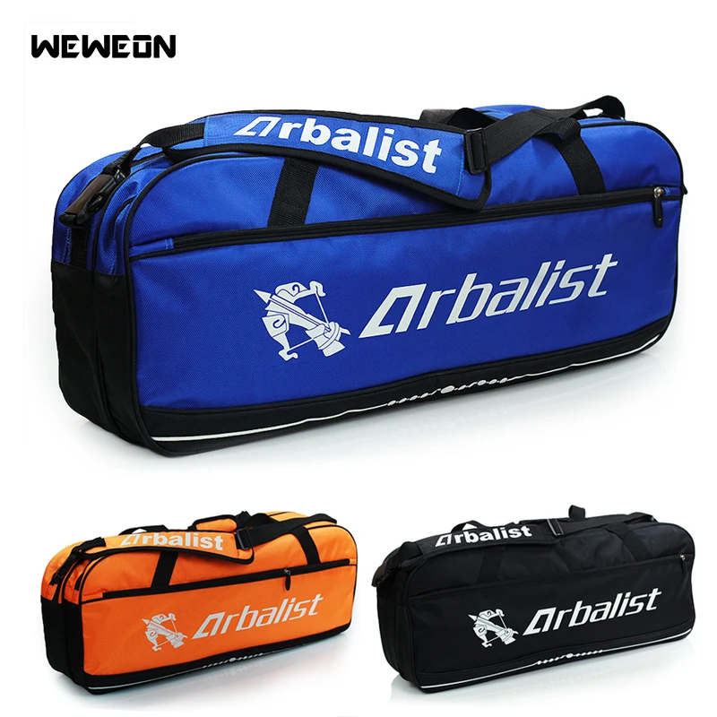 6-9Pcs Athlete Tennis Bags Waterproof Badminton Bags Racquet Sports Handbag Thickened Tennis Racket Bags Accessories