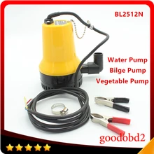 12V 1200GPH Boat Bilge Water Pump, Automatic Micro DC Immersible Agricultural Irrigation Electric Water Submersible Pump