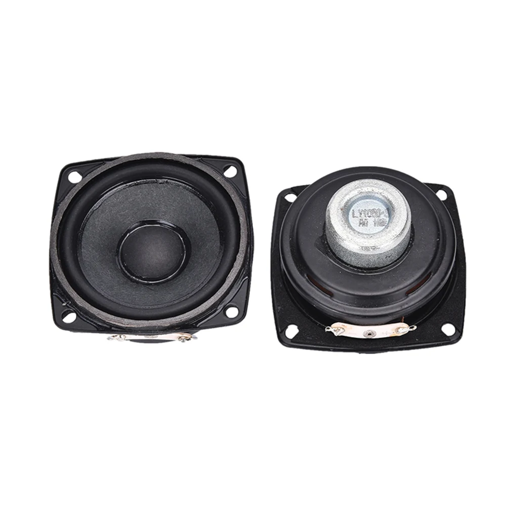 2pcs Full Range Audio Speaker New Neodymium 8 ohm 10 W