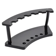 6 слотов пластиковая ручка дисплей ювелирных изделий держатель высокое качество стойки черный карандаш держатель