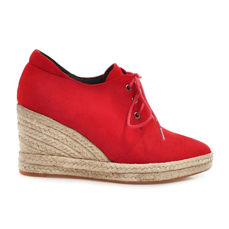 Женские замшевые туфли лодочки REAVE CAT Chaussure femme на платформе и высоком каблуке