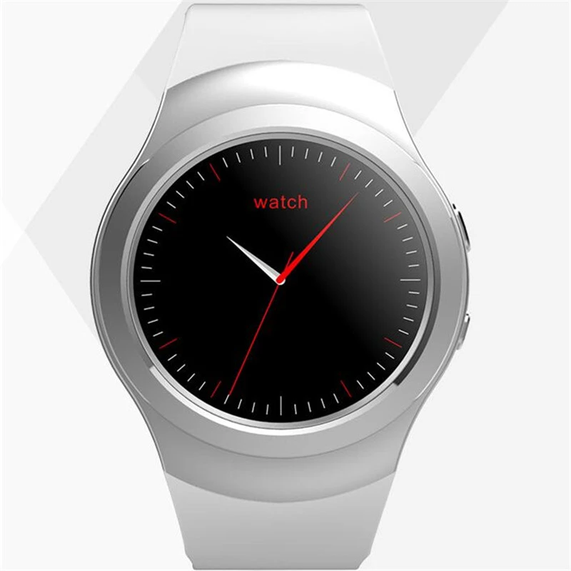 Relogio inteligente AS2 PK KW28 GT88 поддержка пульсометра умные часы для мужчин для apple huawei xiaomi htc samsung gear s2 s3 - Цвет: white