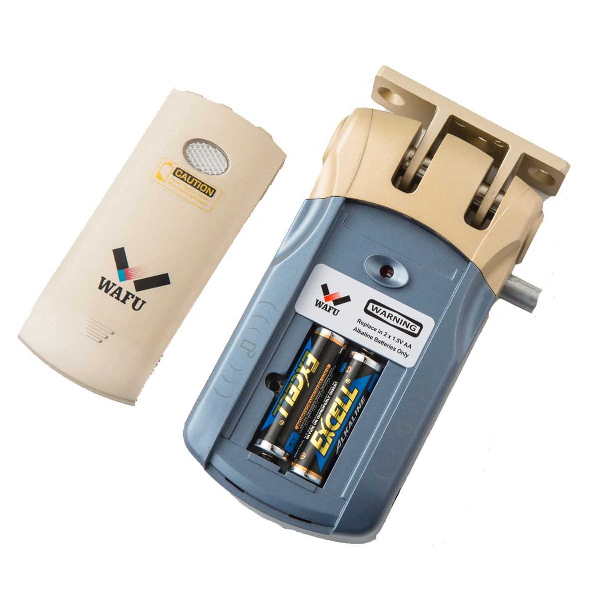 TYIYEWH WAFU 010 Wireless Remote Control Electronic Lock Invisible Keyless Entry Intelligent Lock with 4 Remote Keys
