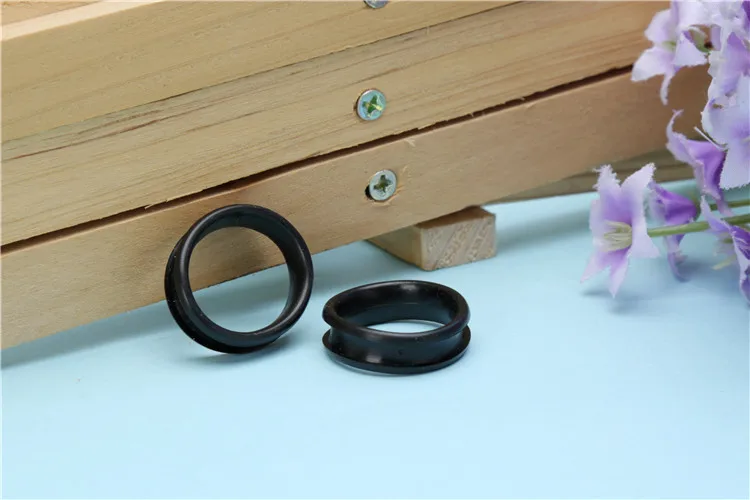 500pcs /bag Hair Scissor Pet scissors hairdressing Scissors Color Rubber Finger Ring