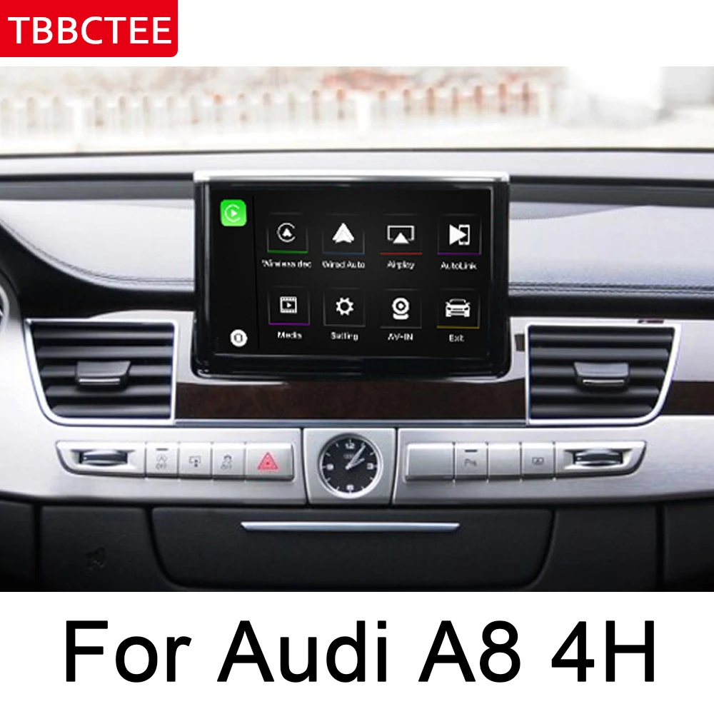 Sale For Audi A8 4H 2011~2018 MMI Andrid Car Multimedia Player Auto radio gps Navi Map WiFi original style Bluetooth head unit 3