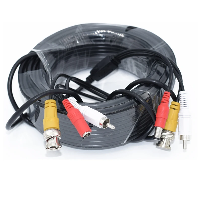 Hight Quality 5-40M CCTV Cable Security Camera Video Audio Power BNC Cable for AHD CVI CCTV DVR Surveillance System Hight Quality 5-40M CCTV Cable Security Camera Video Audio Power BNC Cable for AHD CVI CCTV DVR Surveillance System