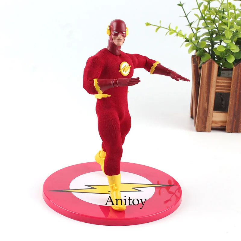 DC Comic The Flash Action Figure Speed Force Runing PVC Collectible Toy 15cm