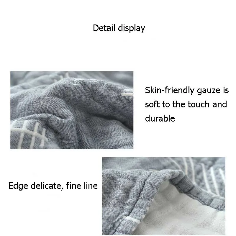 Lightweight Muslin Cotton Blanket Twin Double Size Throw Blankets for Bed& Sofa Summer Bedding Coverlet Lightweight Bedspread