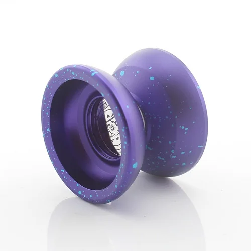 Auldey yoyo Positron yoyo подшипник профессиональная бабочка CNC Металл yoyo Профессиональный yoyo рождественские подарки - Цвет: purpul