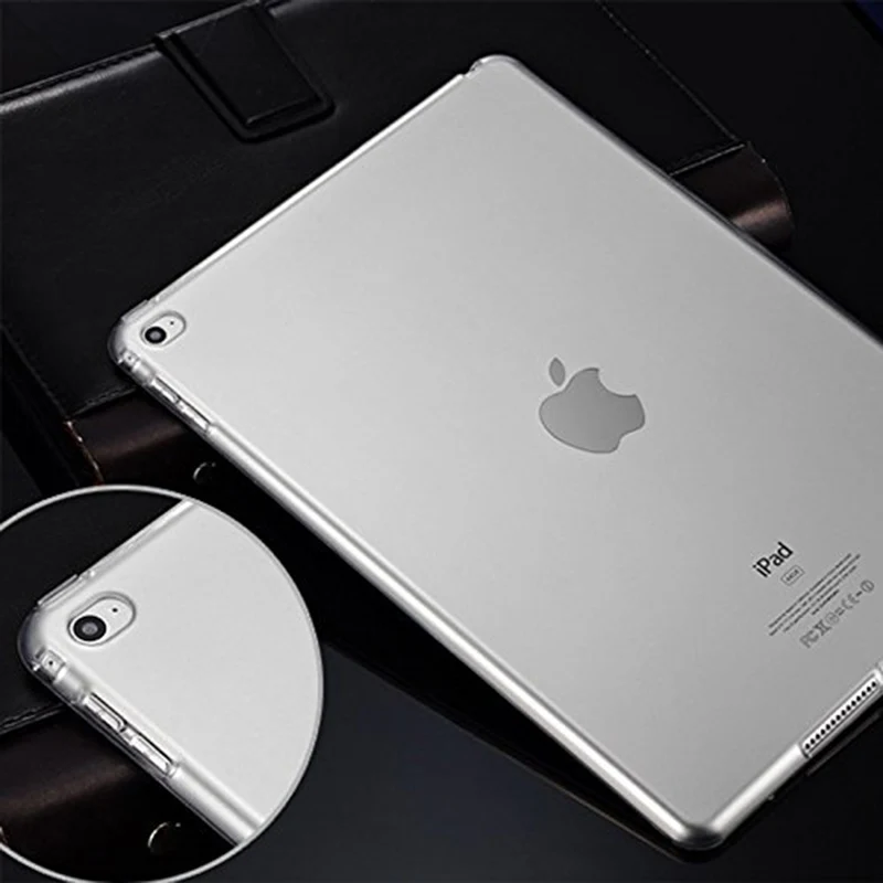 Прозрачный чехол из материала TPU для iPad Air 2 прозрачная задняя крышка 6 Планшетов