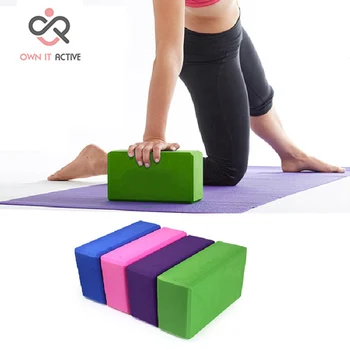 

EVA Yoga Blocks Bricks Foaming Foam Home Exercise Fitness Health Gym Practice Tool 23*15*7.5 M021