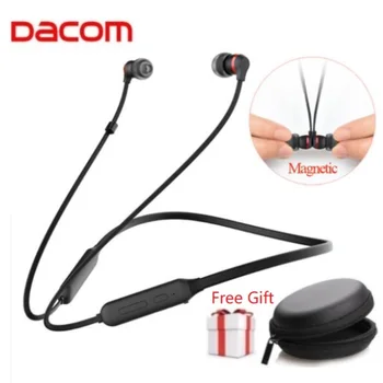 

DACOM L06 Sweatproof Neckband Sport Bluetooth Earphone Wireless Headphone Stereo Bass Headset with Hands-free For iphone 8
