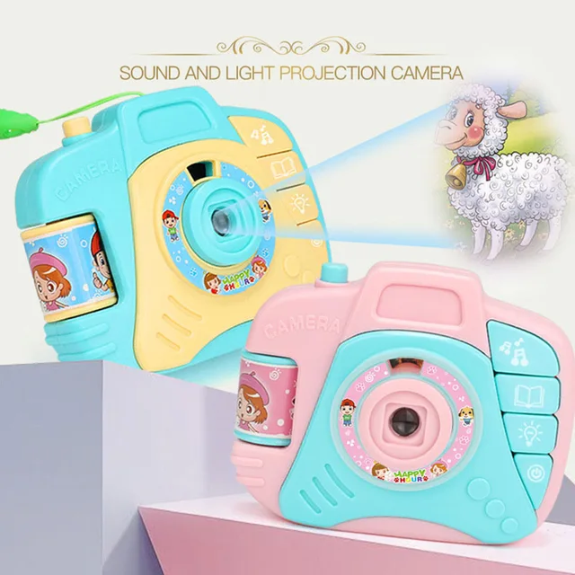 Cartoon Camera Toy Baby Projection Nursery Toys Gift Children Cartoon Camera Toy Baby Projection Nursery Toys Gift Children Educational Genuine For Kids Slide
