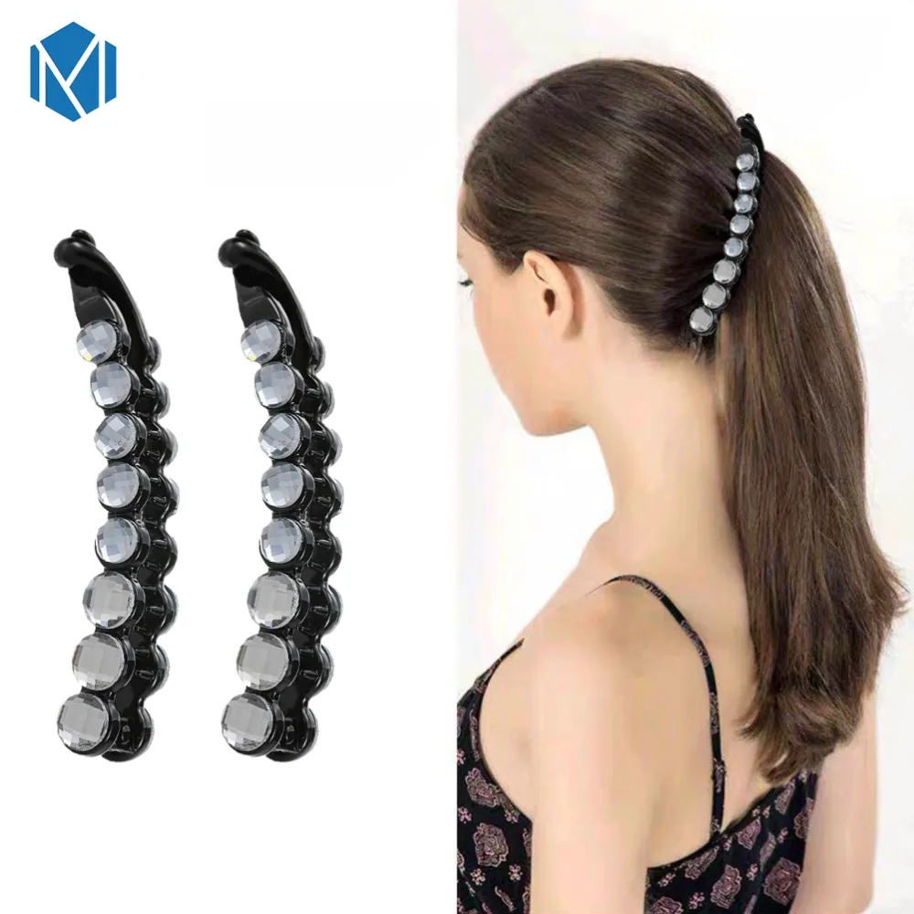 

10CM Geometric Rhinestone Hair Clips for Women Hairpins Daliy Life Hair Comb Fashion Stylish Hairgrips Girls accesorios pelo