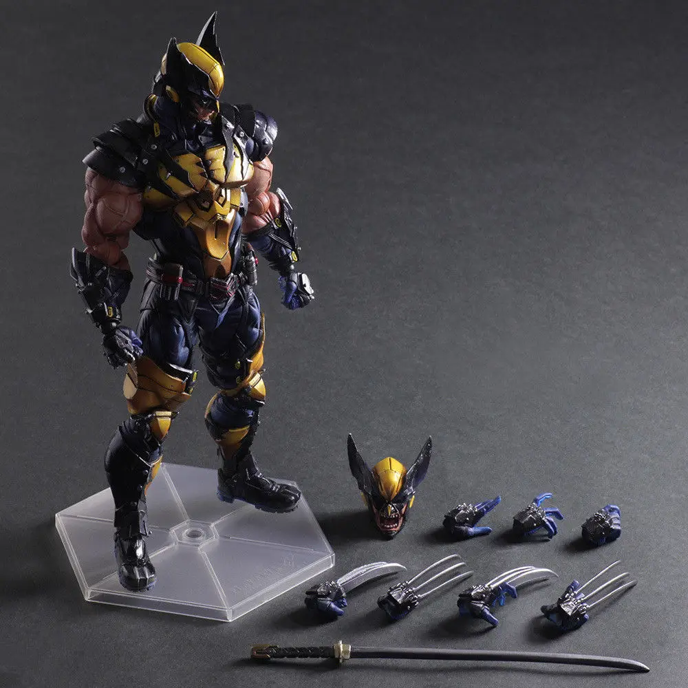 

MARVEL UNIVERSE VARIANT PLAY ARTS KAI COLLECTIBLE WOLVERINE ACTION FIGURE FREE SHIPPING