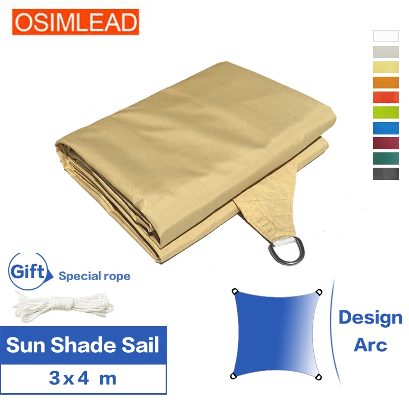 OSIMLEAD-3-4-m-waterproof-sun-shade-sail-RECTANGLE-CANOPY-COVER-OUTDOOR-PATIO-AWNING-10-13