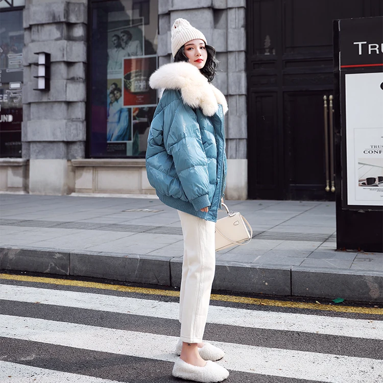 Fitaylor белая парка на утином пуху зимняя куртка для женщин большой ...