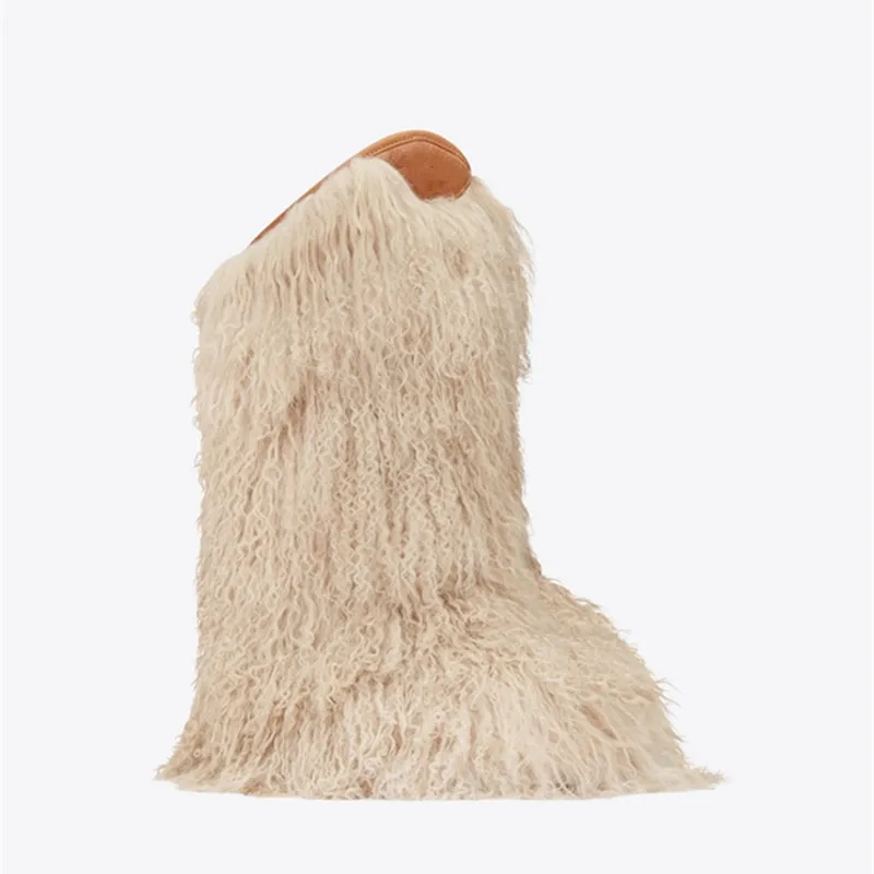 Botas Invierno Llegada Lujo Mujeres Pic as Nueva Pic Negro Caliente Zapatos Mujer Diseñador 2019 Pisos De As Beige Piel W Nieve qZvxOXw5n