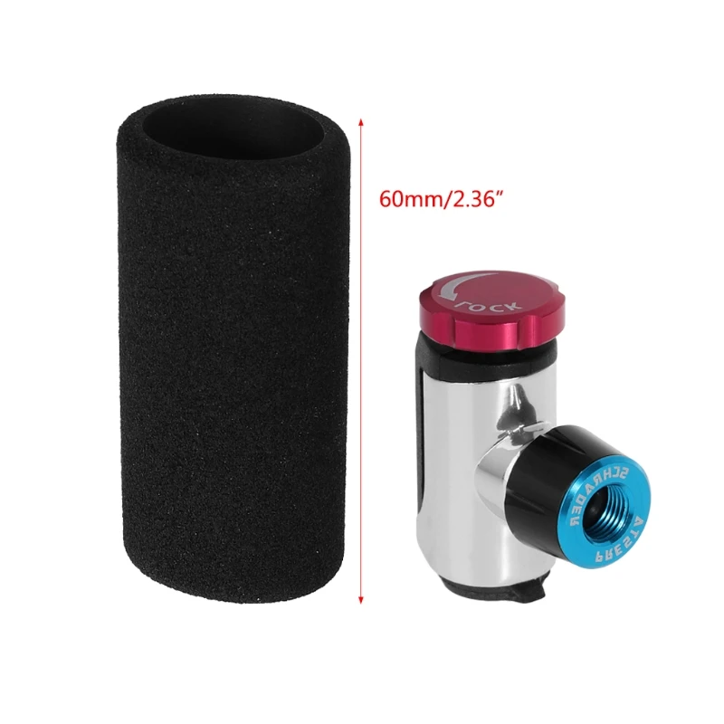 buy 1 Set Bicycle CO2 Inflator Pump Valve amp;Cover Protective Carbon Dioxide Portable
