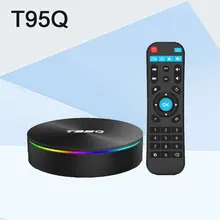T95Q 4GB 64GB TV BOX Android 8.1 LPDDR4 Amlogic S905X2 Quad Core 2.4G&5GHz Dual Wifi BT4.1 1000M H.265 4K Media Player PK mi box