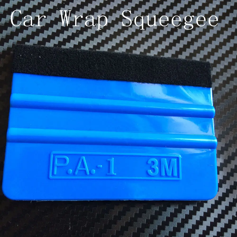Blue 3M Squeegee Felt Squeegee Vehicle Window Vinyl Film Car Wrap