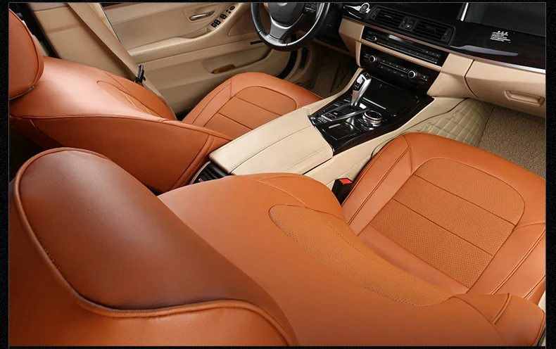 AutoDecorun сиденье из натуральной кожи, чехол для автомобиля BMW Z4, аксессуары, чехлы для сидений автомобилей, Защитные чехлы для сидений из воловьей кожи