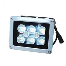 8 Вт 12 в CCTV заполняющий свет 8 светодиодный ИК-свет с кабелем постоянного тока Инфракрасный 30 м автоматический свет контроллер светодиодный ИК-лампы Iluminador высокий свет