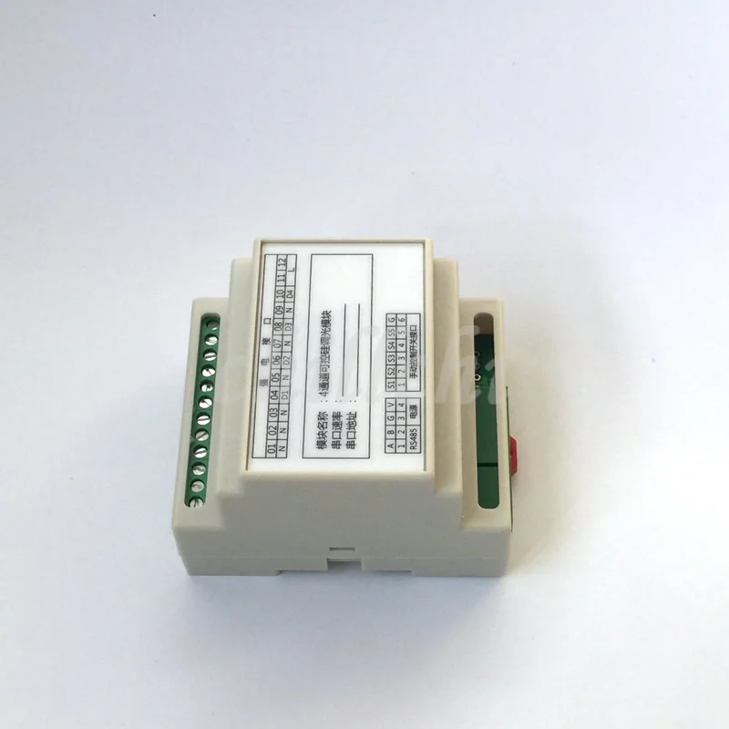 4 канала тиристорный диммер модуль RS485 Modbus