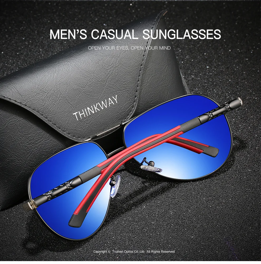 HD004 Высококачественная оправа из сплава солнцезащитные очки мужские Поляризованные Солнцезащитные очки женские солнцезащитные велоочки gafas de sol с чехлом