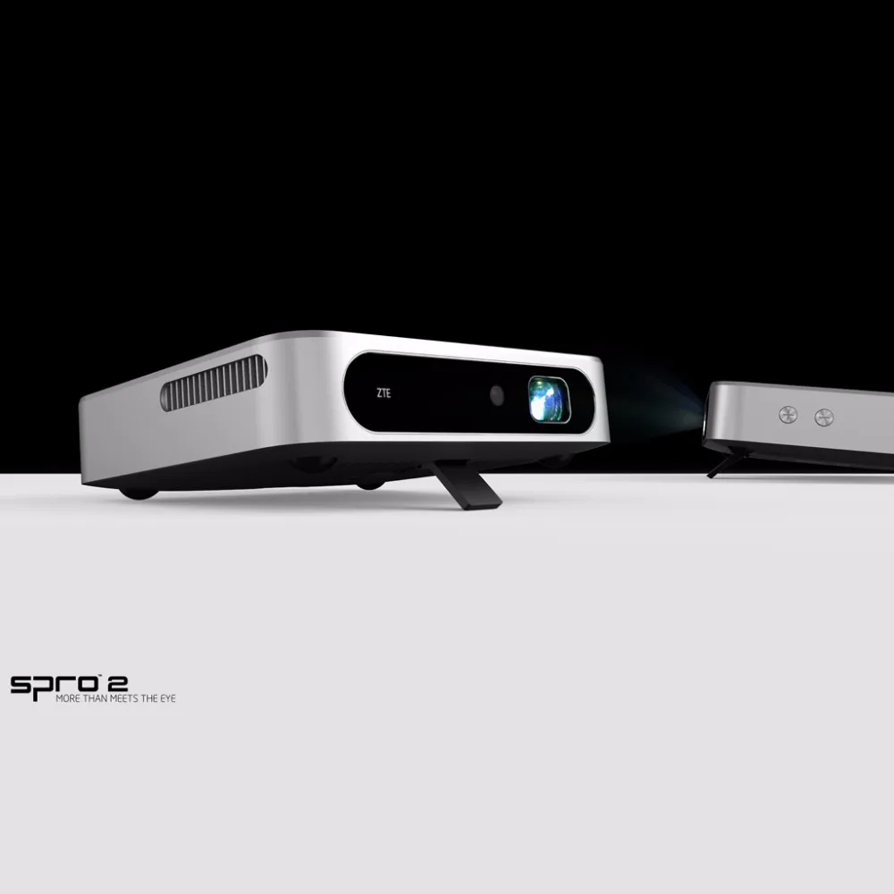 Zte spro 2 200lumen smart hd pico projector with wifi lulireading