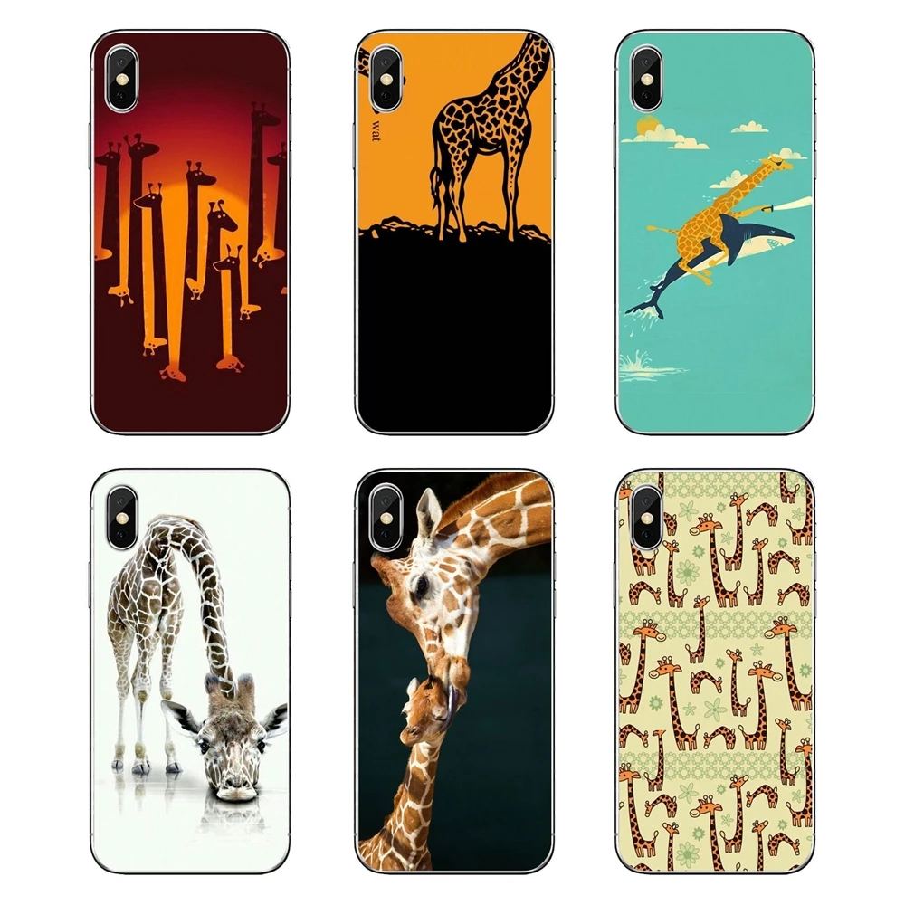 

Big head giraffe Art Pattern Poster Soft Transparent Shell Covers For Nokia 2 3 5 6 8 9 230 3310 2.1 3.1 5.1 7 Plus