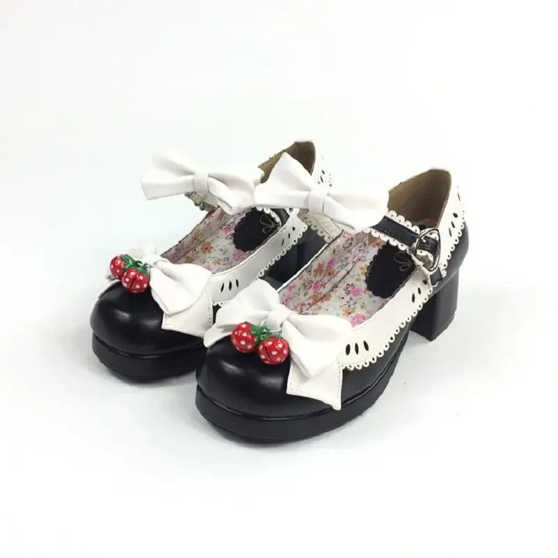

High-Q Japan Anime Lolita Girls Student Uniform Shoes Preppy Casual School Uniform Maid Student Daily Shoes