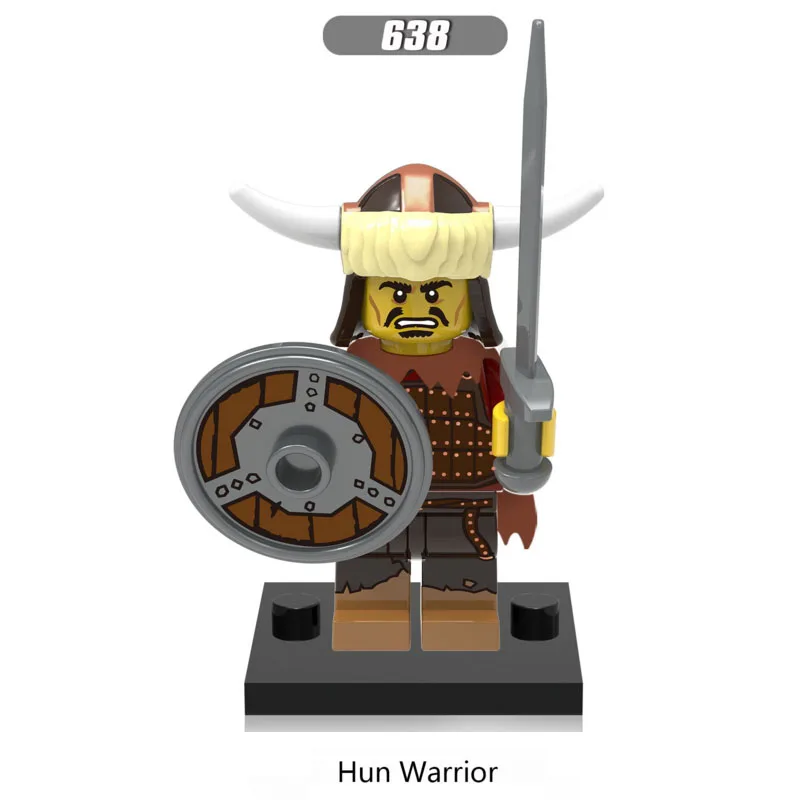 

Single Sale Super Heroes Star Wars 638 hun warrior Model Mini Building Blocks Figure Bricks Toys gifts Compatible Legoed Ninjaed