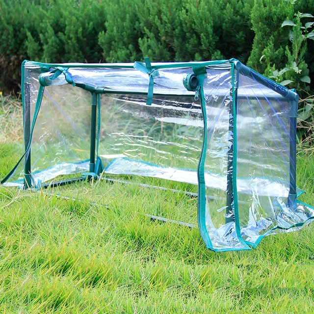 Thick Transparent PVC with Steel Tube Protective Cover Shield Hood For