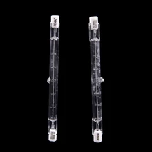 1 шт галогенная лампа 300 Вт галогенная лампа 118 мм Двусторонняя линейная галогеновая лампочка