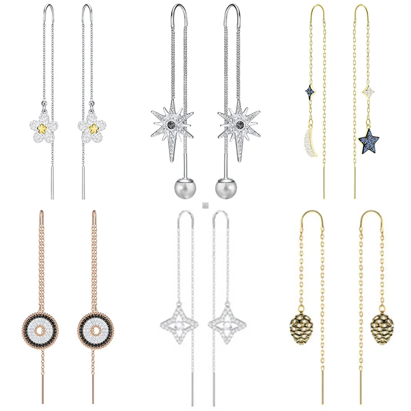 

SERVICE YOU Fashion 100% Sterling Silver Original 1:1 Have Logo High Qualityt LOLLYPOP Earrings Women Jewelry Free Mail