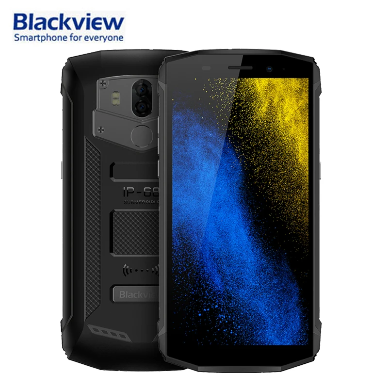 Blackview BV5800 IP68 Водонепроницаемый противоударный 5 &quot18: 9 Полный Экран Android 8 1 2 ГБ 16 5580