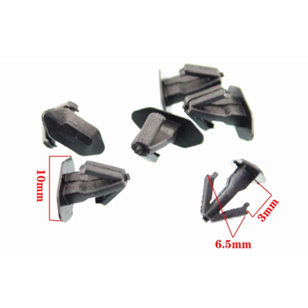 

10PCS Automotive door seal rubber ring seal clip for Peugeot Citroen plastic fasteners