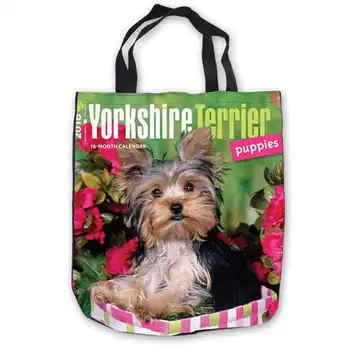

Custom Canvas yorkshire_terrier_muzzle_puppy Tote Hand Bags Shopping Bag Casual Beach HandBags Foldable 180911-03-16