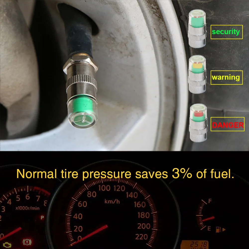 Автомобильный датчик давления в шинах, монитор, колпачок клапана, индикатор для шин, колпачок колеса, воздушный пресс, оповещение, комплект, автомобильное давление в шинах, TPMS, диагностический инструмент